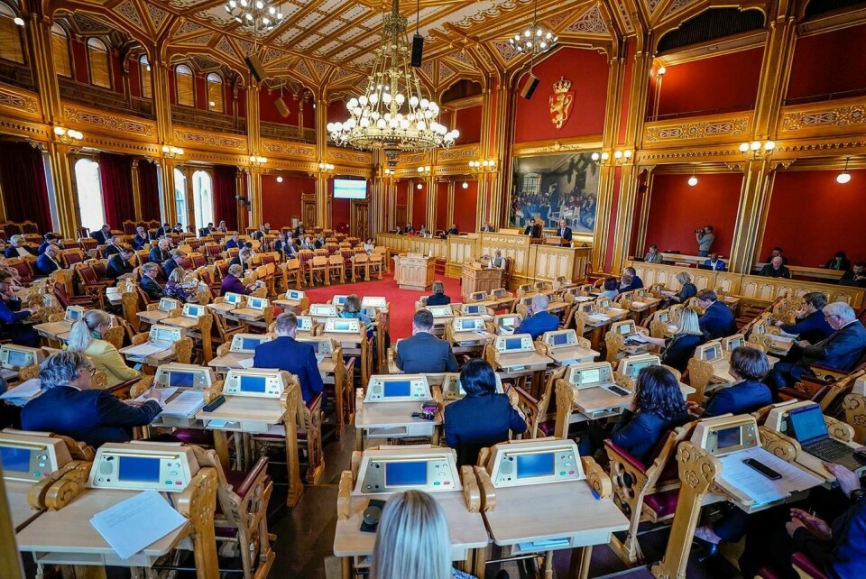 BUDSJETT: I dag la regjeringen frem endringer i statsbudsjettet.