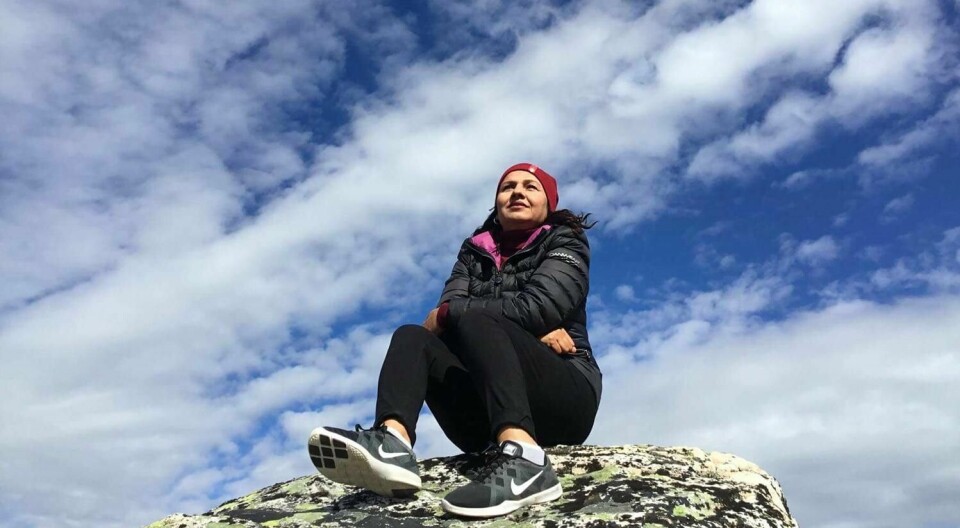 TUR: Fareshta Shaheed brenner for likestillng. Hun jobber med integrering gjennom friluftsliv.