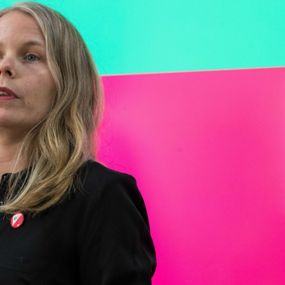 SV: Kirsti Bergstø er fra partiet SV. De og andre partier søker om å dele Troms og Finnmark.
