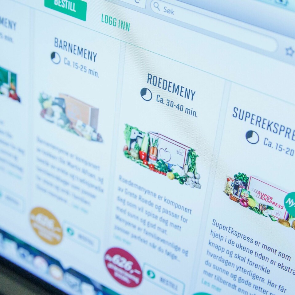 MAT: Mange har handlet mat på nett.