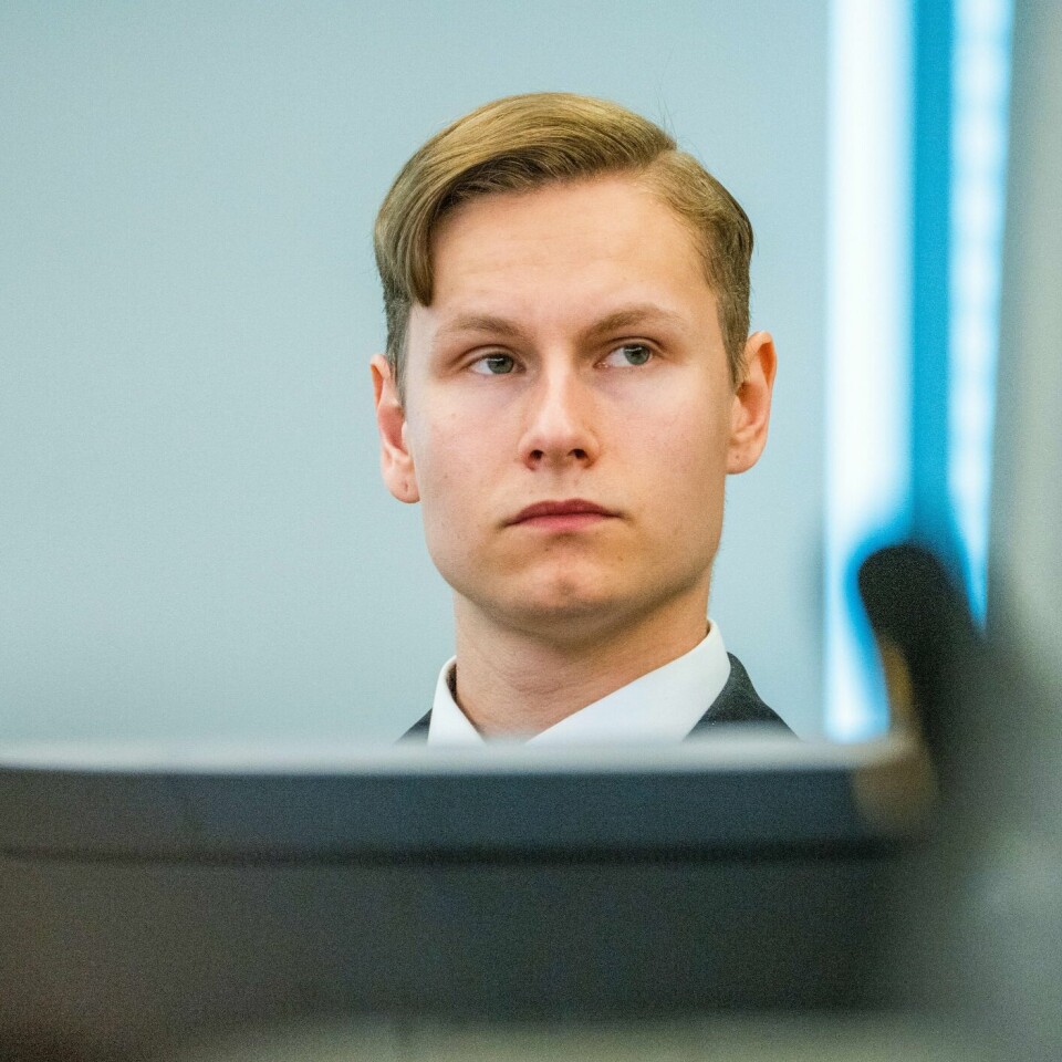 DØMT: Philip Manshaus ble dømt for drap og terror. Han anker ikke dommen.