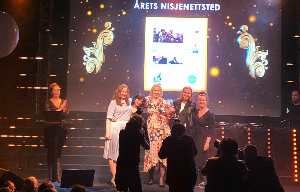 VANT: klartale.no er kåret til årets nisjenettsted. Prisen ble delt ut i Bergen onsdag,.