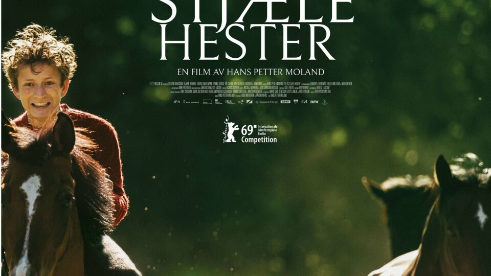 UNG: Jon Ranes er bare 16 år gammel. Nå kan han vinne Amanda-pris for rollen i filmen «Ut og stjæle hester».