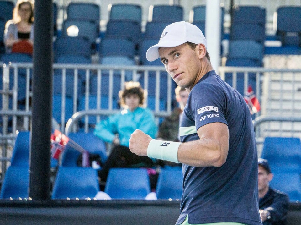SEIER: Casper Ruud vant over Quentin Halys i Australia Open. Onsdag er det klart for ny kamp i turneringen.