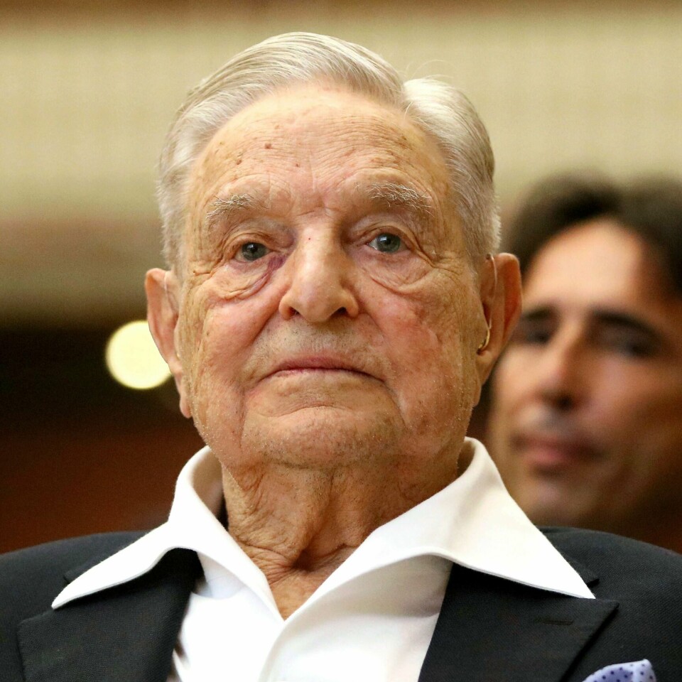 SKATT: George Soros er blant dem som vil betale mer skatt i USA.