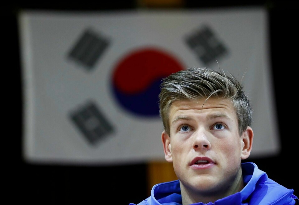 HJEM: Johannes Høsflot Klæbo er ferdig i OL. Det ble tre gull på 21-åringen.