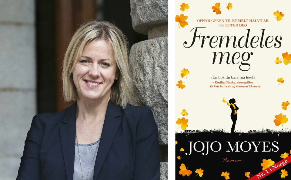 SISTE: «Fremdeles meg» er tredje og siste bok om Louisa Clark. Den britiske forfatteren Jojo Moyes ble kjent med første bok om Louisa.
