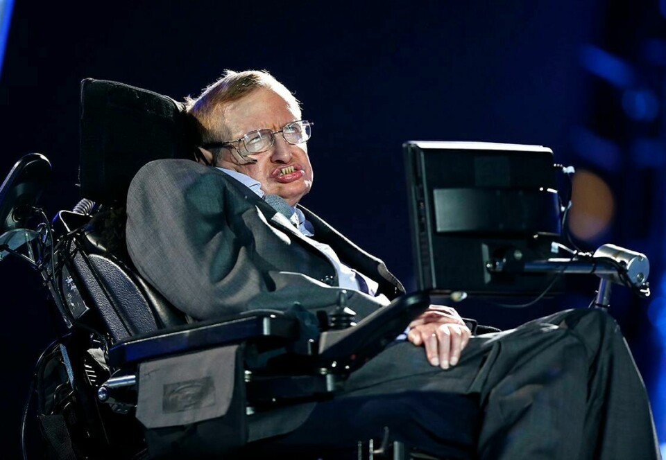 DØD: Fysikeren Stephen Hawking er død. Han ble 76 år gammel.