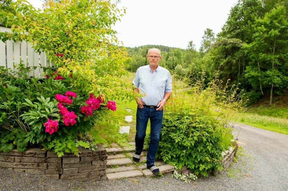 FAR: Roar Juel Johannessen tenker på dattera Kristin hver dag. Her er han utenfor hjemmet sitt i Hedrum i Vestfold i fjor.