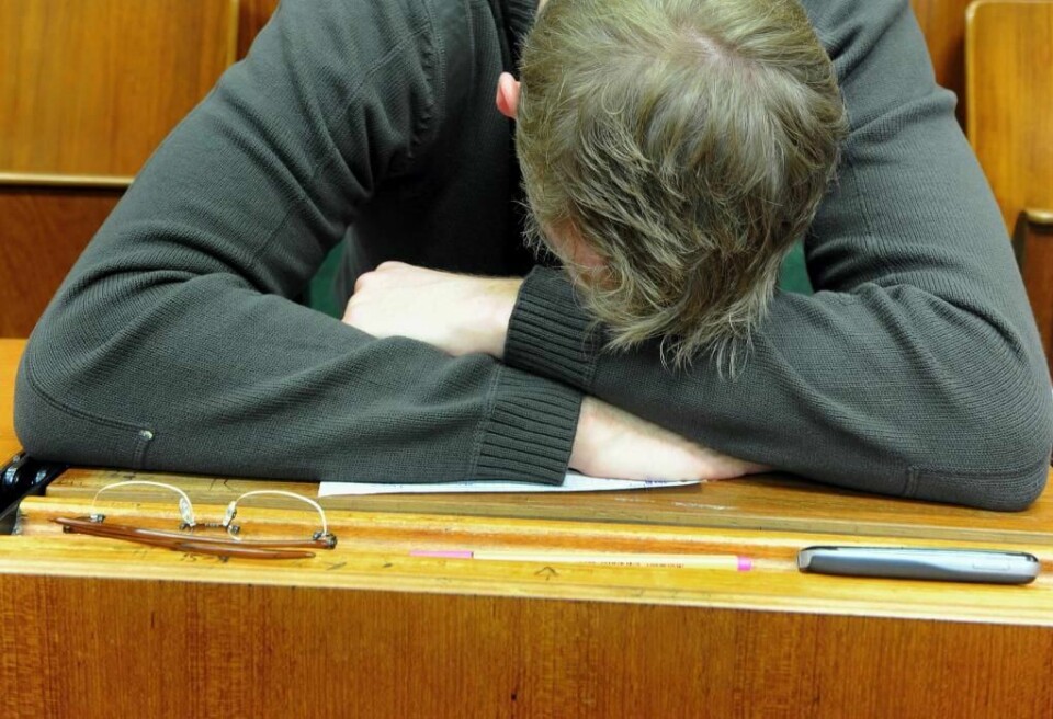 STUDENT: Studenter som sliter med dysleksi, kan få mer penger. Men det er ikke så mange som søker om disse pengene.