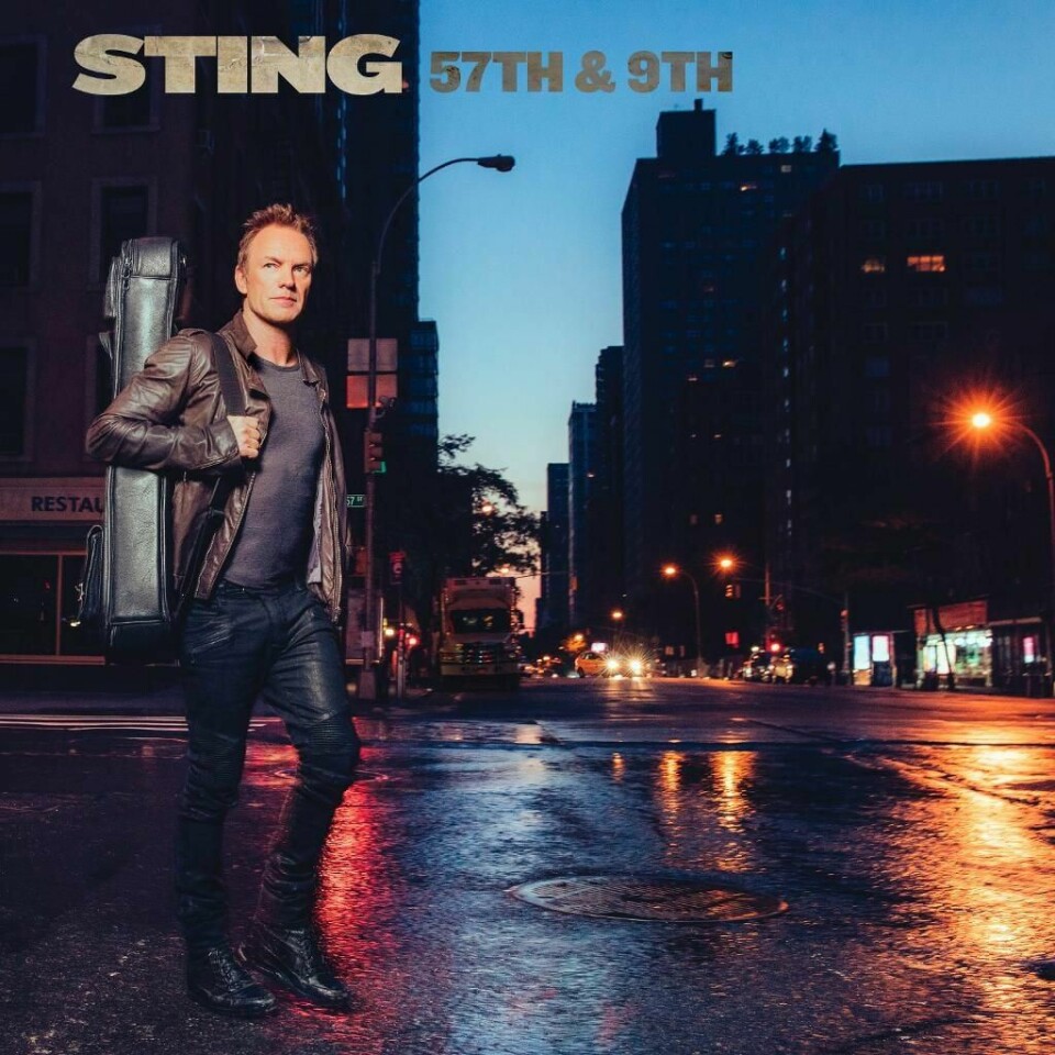 ROCK: Artisten Sting gir ut albumet «57th & 9th». Albumet er kalt opp etter et gatehjørne i New York i USA.