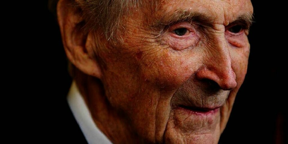 HELT: Gunnar Sønsteby døde torsdag, 94 år gammel. Han var Norges største krigshelt.