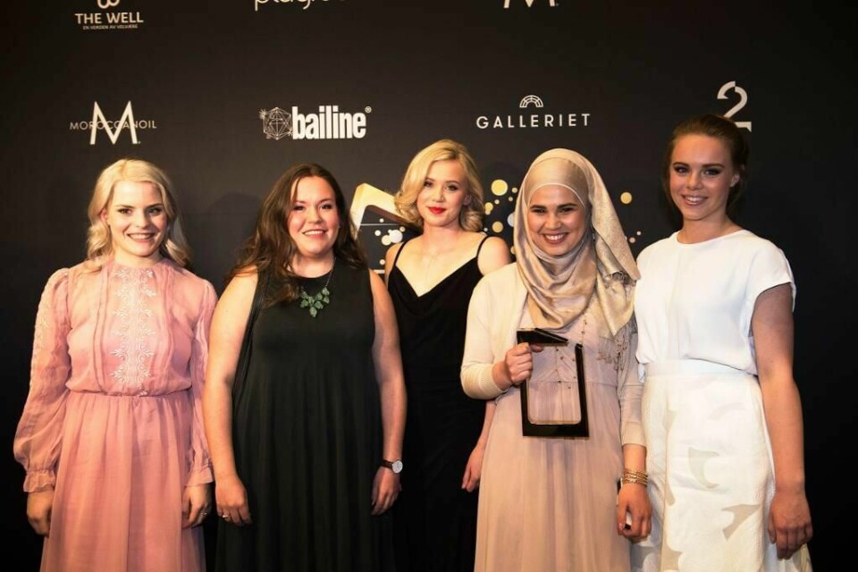 VANT: Jentene i serien «Skam» kan glede seg over ennå en pris. Den ble beste dramaserie under Nordiske seriedager torsdag.