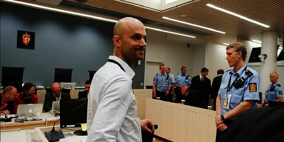 VITNET: Psykolog-spesialist Eirik Johannesen vitnet mandag i rettssaken mot Anders Behring Breivik. Han mener terroristen lyver for å redde seg selv.