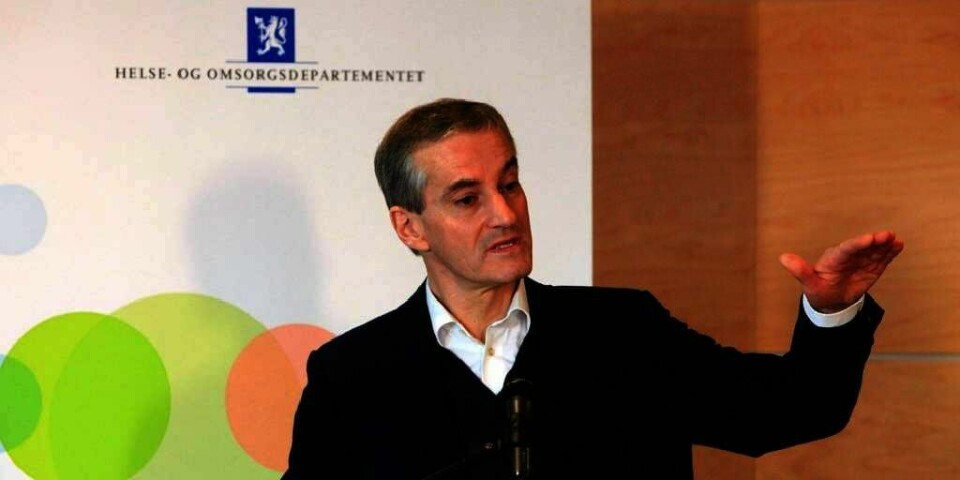 VAKSINE: Mange har fått influensa de siste ukene. Helse- og omsorgsminister Jonas Gahr Støre sier det ikke er uvanlig mange som er blitt syke.