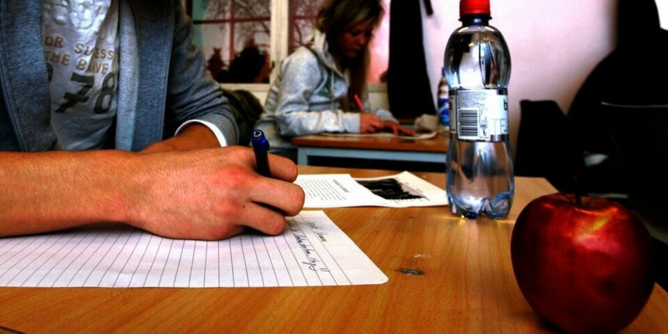 STRYKER: Mange strøk til eksamen i matte i år.