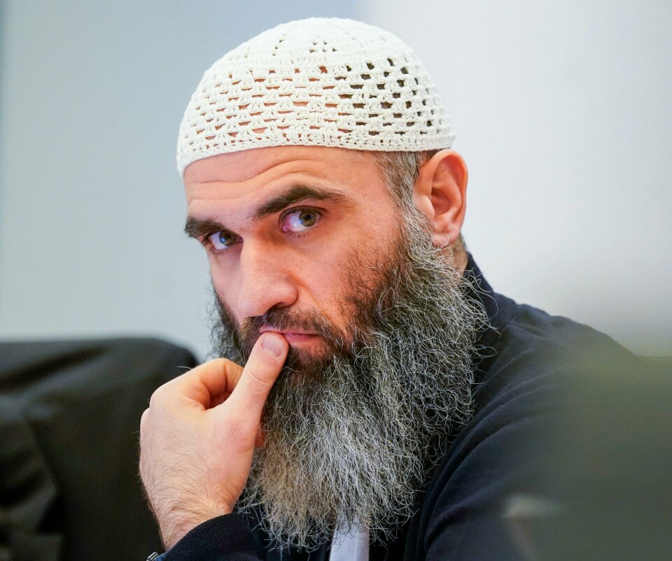 DØMT: Zaniar Matapour blir dømt til 30 års forvaring. Oslo 20240312. Zaniar Matapour i rettssal 250 i Oslo tinghus. Zaniar Matapour er tiltalt for grov terror etter at han åpnet ild utenfor Per på hjørnet og London pub i Oslo natt til 25. juni 2022. Foto: Lise Åserud / NTB / POOL