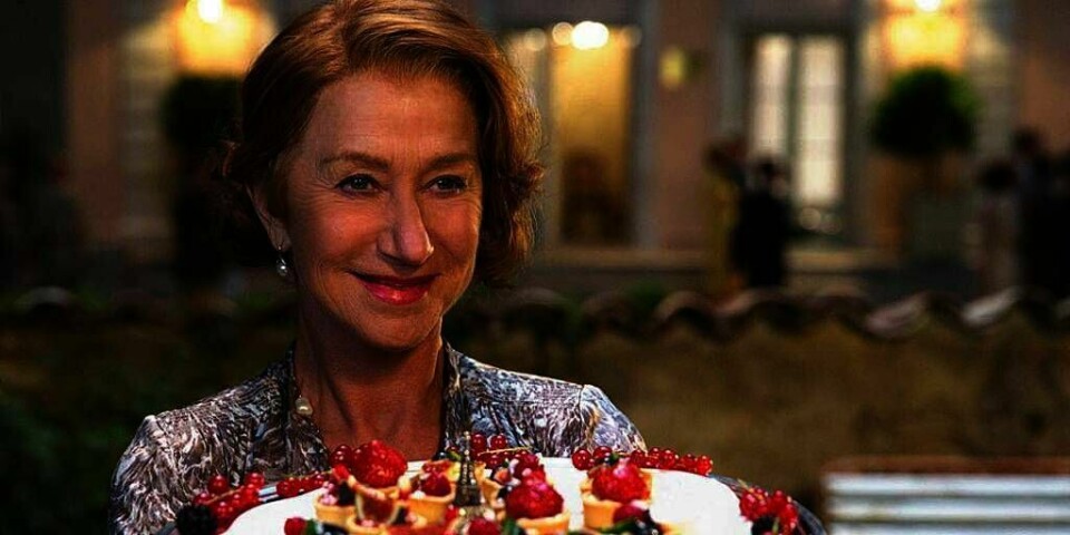 FRANSK: Helen Mirren spiller franske Madame Mallory i «En trettimeters reise». Hun driver en restaurant med Michelin-stjerne.