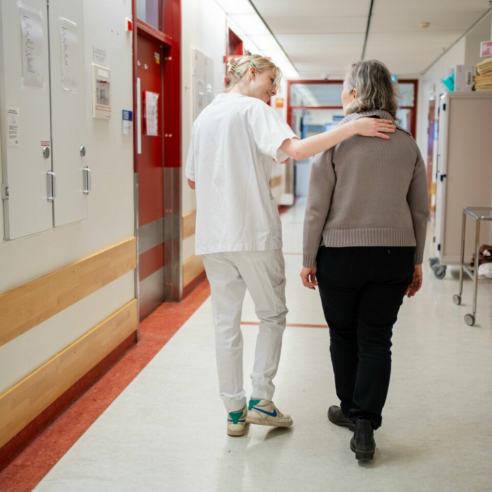 ARBEID: Helsesektoren vil trenge 180 000 flere arbeidere i årene framover. Illustrasjonsfoto: Gorm Kallestad / NTB/ NPK