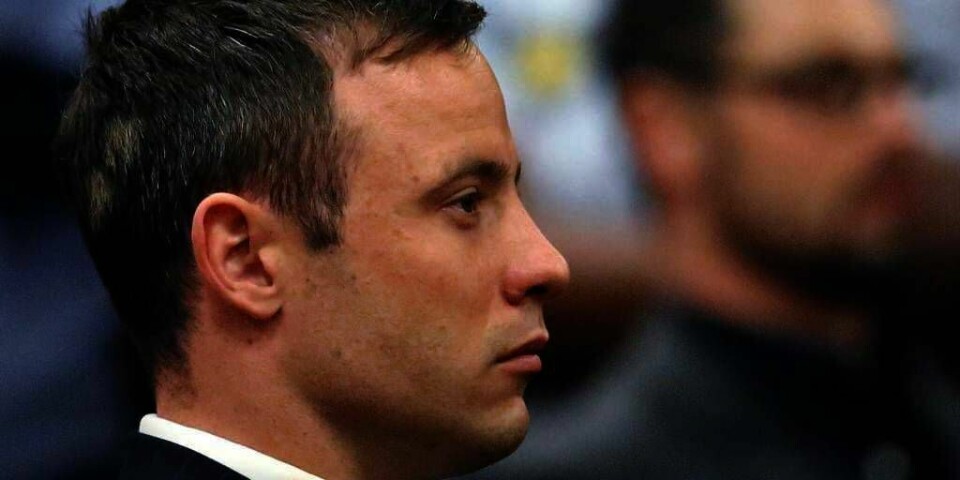 DØMT:Den sør-afrikanske friidrettsstjernen Oscar Pistorius ble tirsdag dømt til i fengsel. Det er for å ha skutt og drept kjæresten sin i 2013.