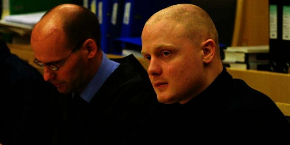 DØMT: Ole Nicolai Kvisler(til høyre) ble dømt til 17 års fengsel for drapet på Benjamin Hermansen. Kvisler er fri fra fengsel. Men han er fortsatt med i det nynazistiske miljøet.