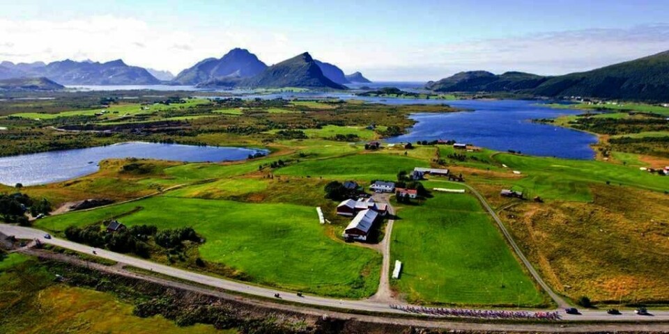 FLOTT:Nord-Norde er én av ti regioner man bør besøke i 2015. Det mener selskapet Lonely Planet. Her er et bilde fra Lofoten i Nordland under sykkelrittet Arctic Race of Norway.