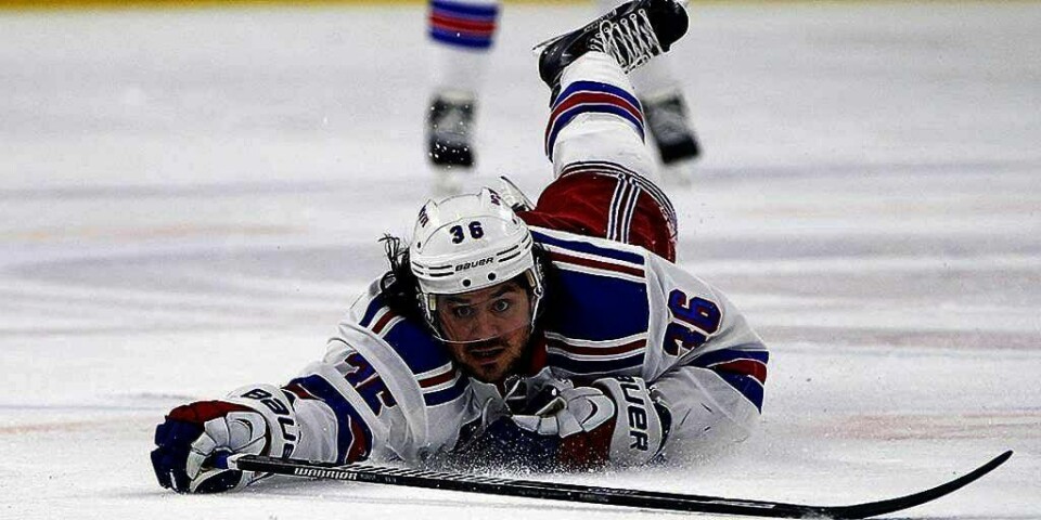 REKORD: Mats Zuccarello er den norske spilleren med flest poeng i ligaen NHL. NHL regnes for verdens beste ishockey-liga.