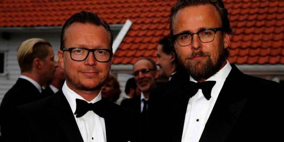 KLARE:TV-serien «Marco Polo» har premiere 12. desember. Norske Joachim Rønning (til venstre) og Espen Sandberg har regissert de to første episodene.