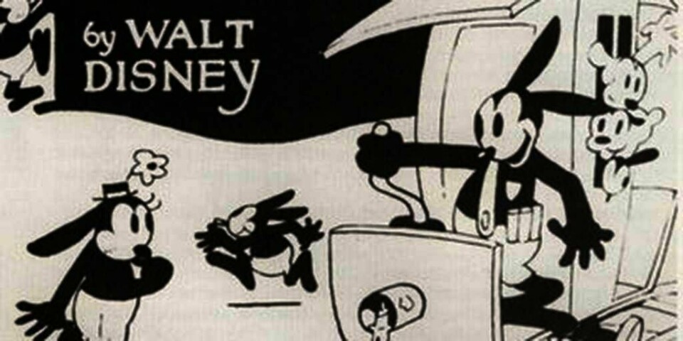 FUNNET: En forsvunnet tegnefilm fra Disney ble funnet i Norge. Den handler om Kalle Kanin. Dette bildet er fra en annen gammel film om Kalle Kanin.