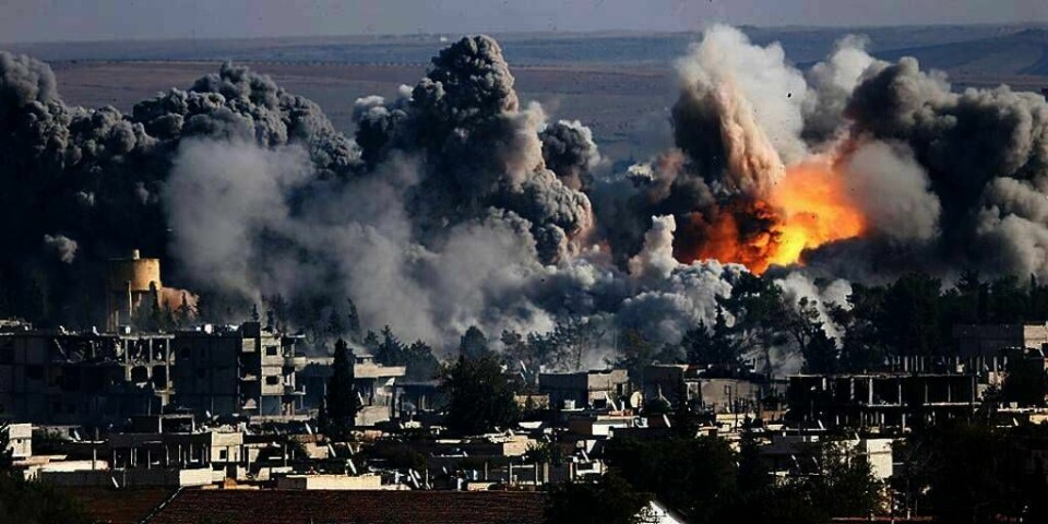 DRAMATISK: 2014 har vært et urolig år i verden. Blant annet bombet USA og flere andre land terrorgruppa IS i Syria og Irak.