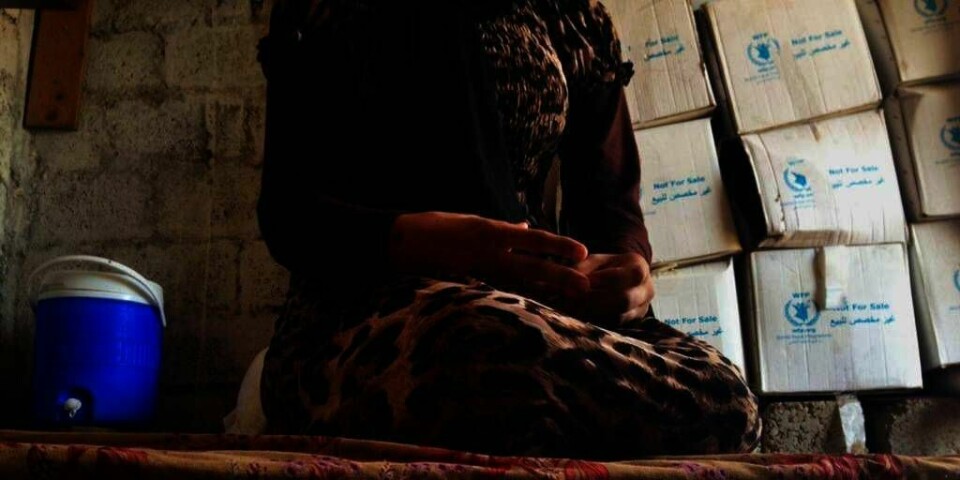 SLAVE: En 15 år gammel jente fra folket Yazidi er fange hos terrorgruppa Den islamske staten. Hun er giftet bort til en av krigerne i gruppa.