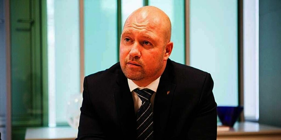 AVTALE:  Norge skal sende 242 fanger til et fengsel i Nederland. Justisminister Anders Anundsen sier det vil gi flere ledige plasser i Norske fengsler.