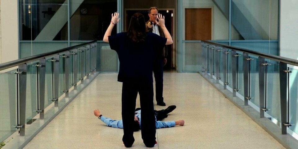 STRAFF: Kanalen TV 2 Bliss viste to episoder av TV-serien «Grey's Anatomy» tidlig på formiddagen. Der ble folk skutt på en brutal måte.