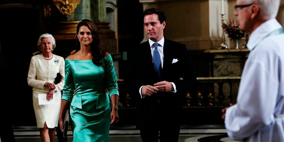 SPENTE: Prinsesse Madeleine gifter seg med Chris O’Neill lørdag.