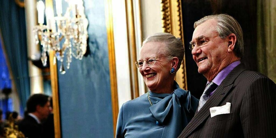 DRONNING: Dronning Margrethe har vært Danmarks dronning i 40 år. Lørdag feirer hun, mannen prins Henrik og danskene jubiléet.
