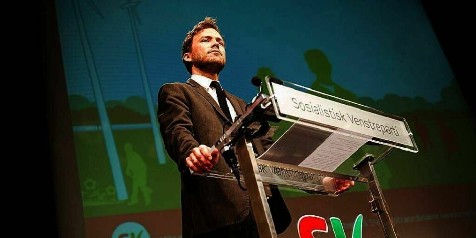 LEDER:  Audun Lysbakken er valgt som ny leder av Sosialistisk Venstreparti (SV). Han kommer til å flytte partiet til venstre, skriver avisa Klassekampen.