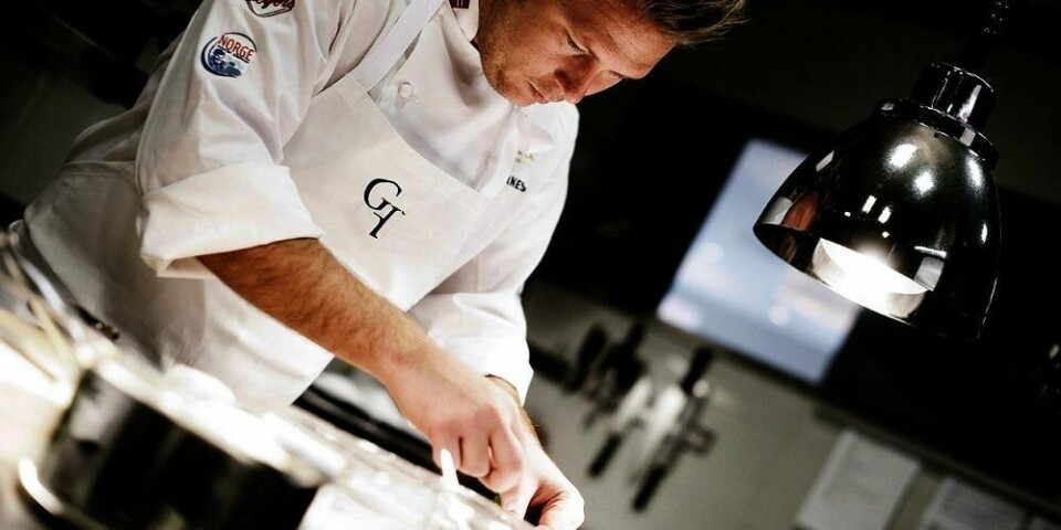 FLINK: Gunnar Hvarnes kjempet om å bli en av verdens beste kokker for Norge. Han vant bronse-medalje i kokke-konkurransen Bocuse d’Or i Lyon i Frankrike.