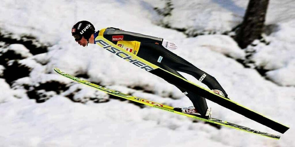 SEIER: Skihopper Anders Bardal gjør det bra om dagen. Hvis han gjør det bra i Holmenkollen i helga, øker det sjansene hans for å vinne verdenscupen.