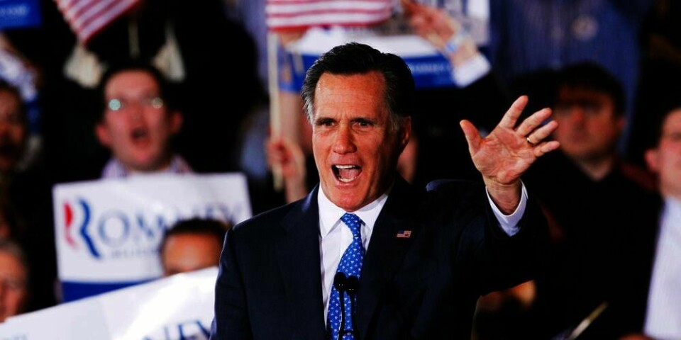 KRANGLER: Mitt Romney er favoritt til å bli president-kandidat for partiet Republikanerne. Men de er ikke blitt enige om kandidat ennå. Det kan ødelegge sjansene i høstens valgkamp mot Barack Obama, mener flere.