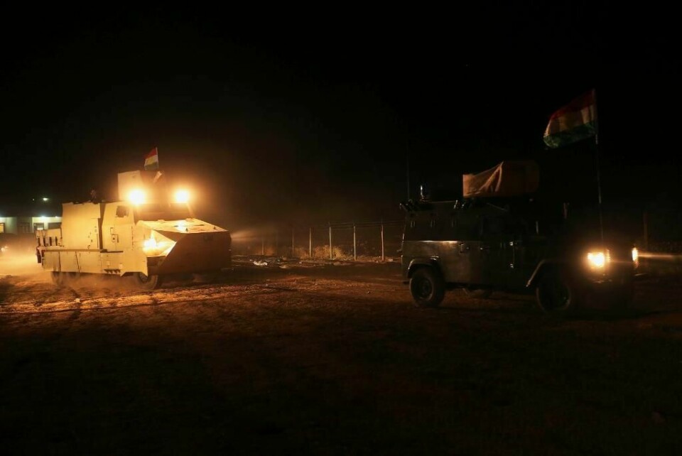 MOSUL: Tusenvis av soldater stormer mot Mosul i Irak. De skal ta den tilbake fra Den islamske staten.