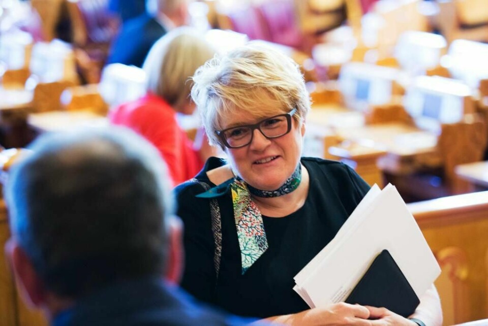 MILJØ: Trine Skei Grande i Venstre vil at regjeringen satser mer på miljøet.