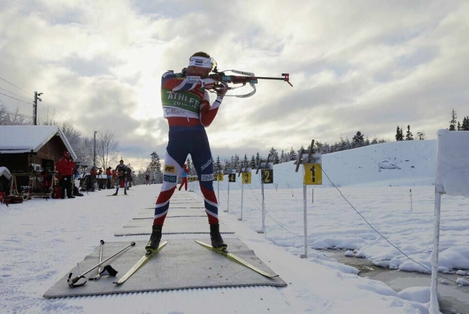 KLAR: Johannes Thingnes Bø er klar for ny sesong. Skiskytteren har holdt seg frisk.