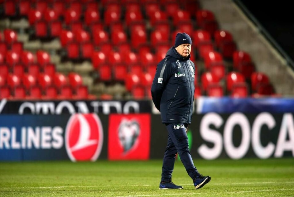 SLUTTER: Per-Mathias Høgmo må slutte som trener for landslaget i fotball.