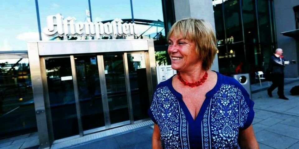 BETALT: Aftenpostens redaktør Hilde Haugsgjerd tror det vil fungere godt å ta betalt for avisa på nett.