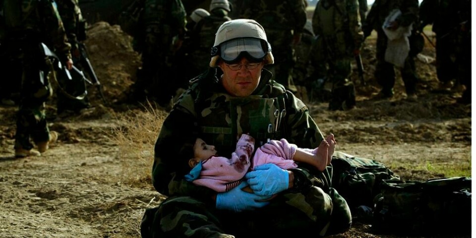 TAP: Mange irakere har dødd i krigen i Irak. Bildet er fra 2003.