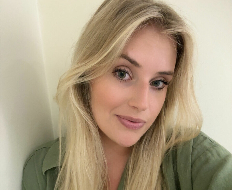 FRA POLEN: Polske Mila Stiegler skriver om forskjeller mellom nordmenn og polakker. Bildet viser Mila Stiegler. Foto: Privat