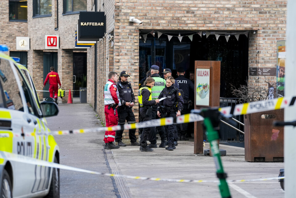 OSLO: Nødetater er på stedet etter knivstikking i Maridalsveien i Oslo. Nødetater er på stedet etter knivstikking i Maridalsveien. Foto: Terje Bendiksby / NTB