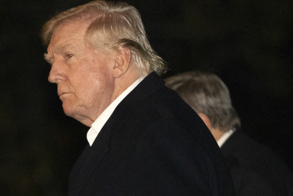 USA SNAKKET MED HAMAS: USA har vært i kontakt med Hamas på Gaza. President Donald Trump i USA truet dem. Bildet viser president Donald Trump. Foto: Mark Schiefelbein / AP / NTB