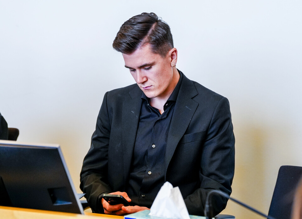 RETTSSAK: Jakob Ingebrigtsen i retten tirsdag. Jakob Ingebrigtsen i Sør-Rogaland tingrett tirsdag. Foto: Lise Åserud / NTB