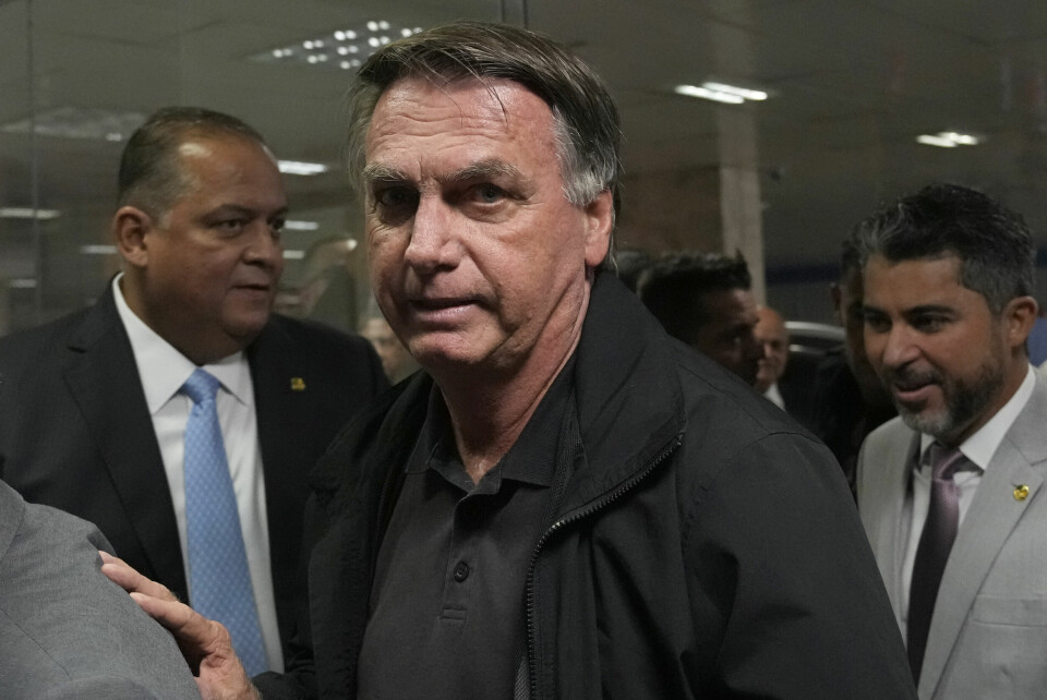 SIKTET: Brasils tidligere president Jair Bolsonaro siktes for kuppforsøk. Brasils tidligere president Jair Bolsonaro siktes for kuppforsøk. Foto: Eraldo Peres / AP / NTB